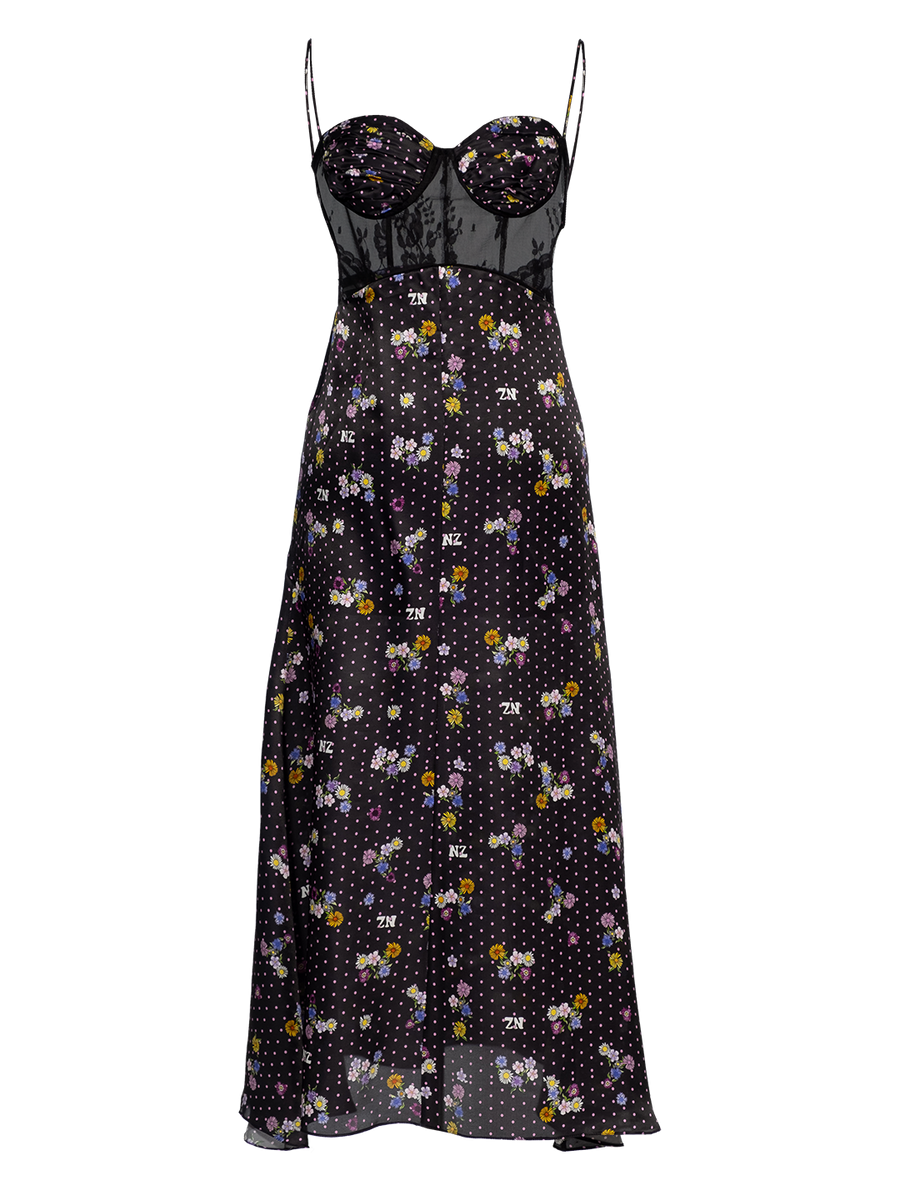Floral Midi Slip Dress NATASHA ZINKO