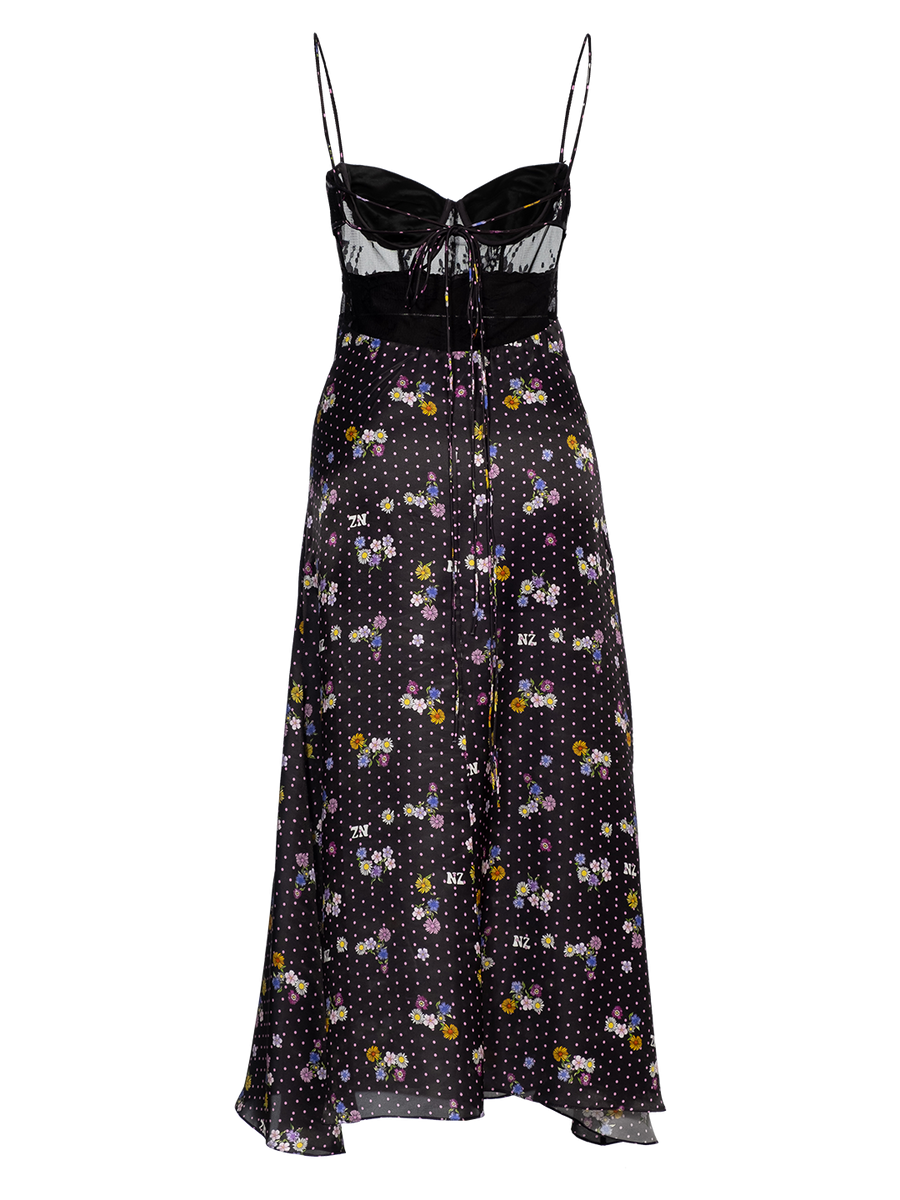 Floral Midi Slip Dress NATASHA ZINKO