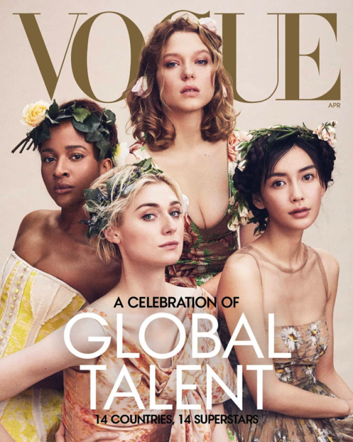 Exclusive Interview for  Vogue in paris fashion week