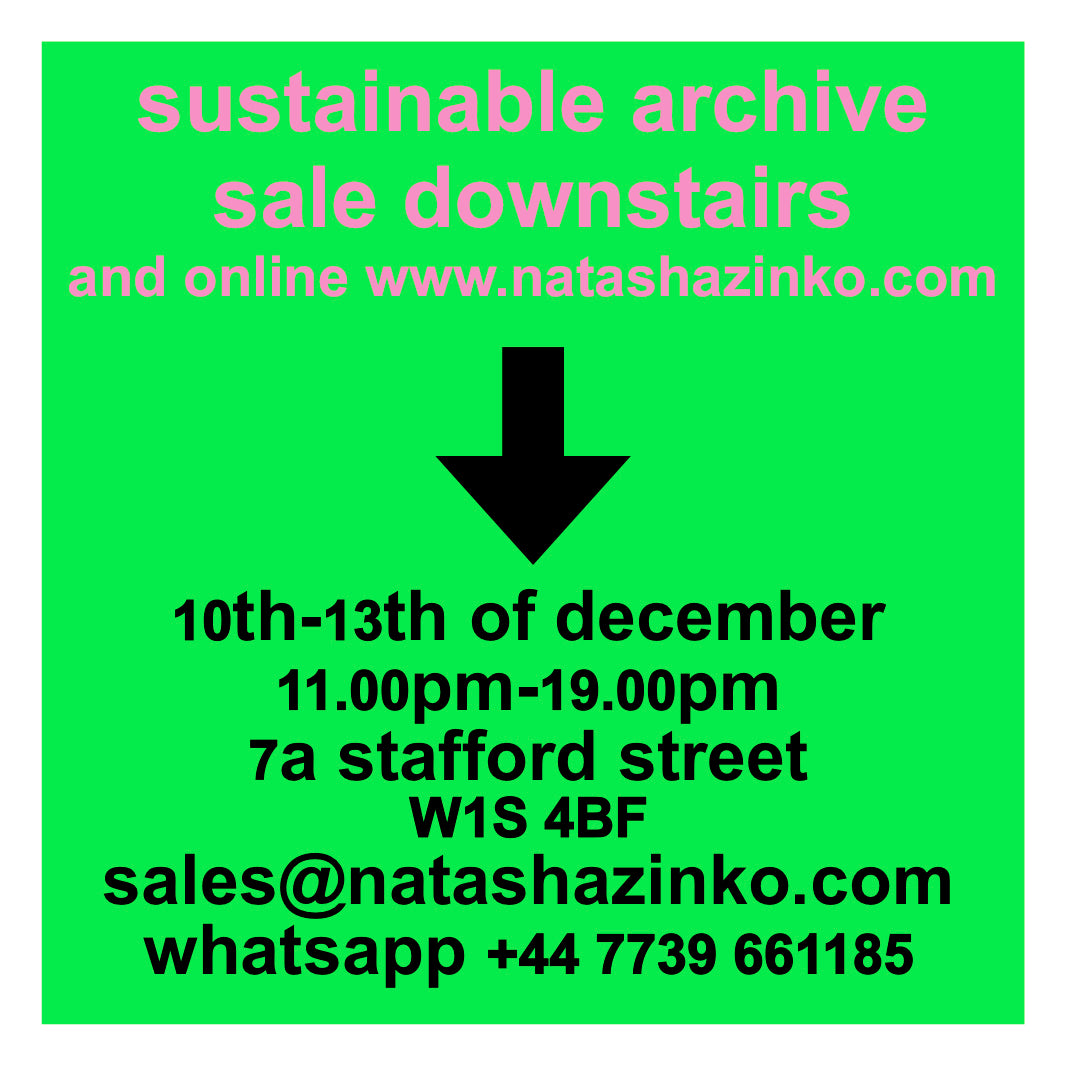 SUSTAINABLE ARCHIVE SALE