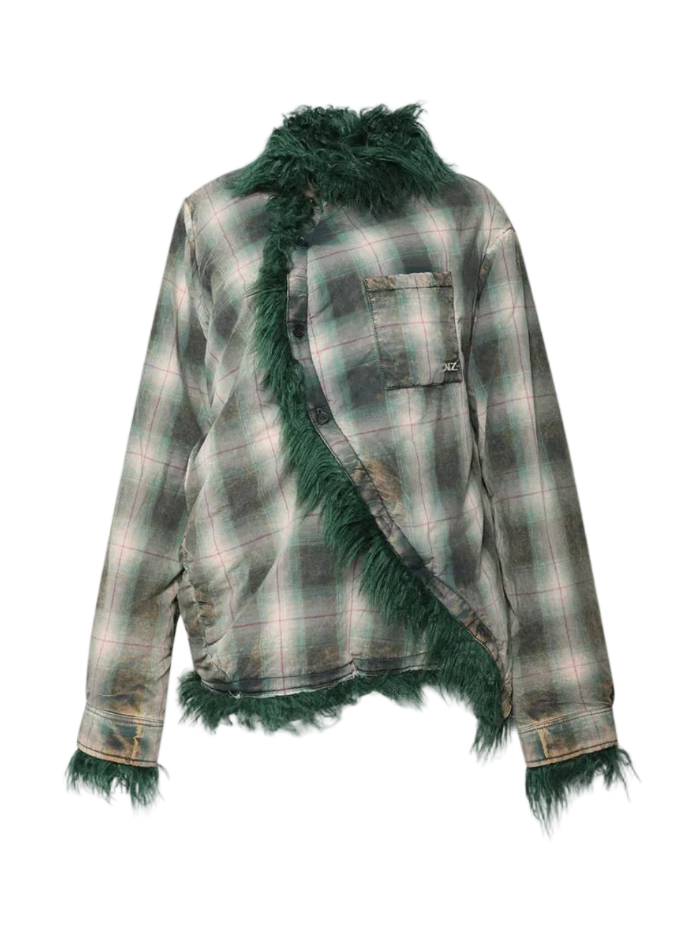 TWISTED PADDED SHIRTJACKET