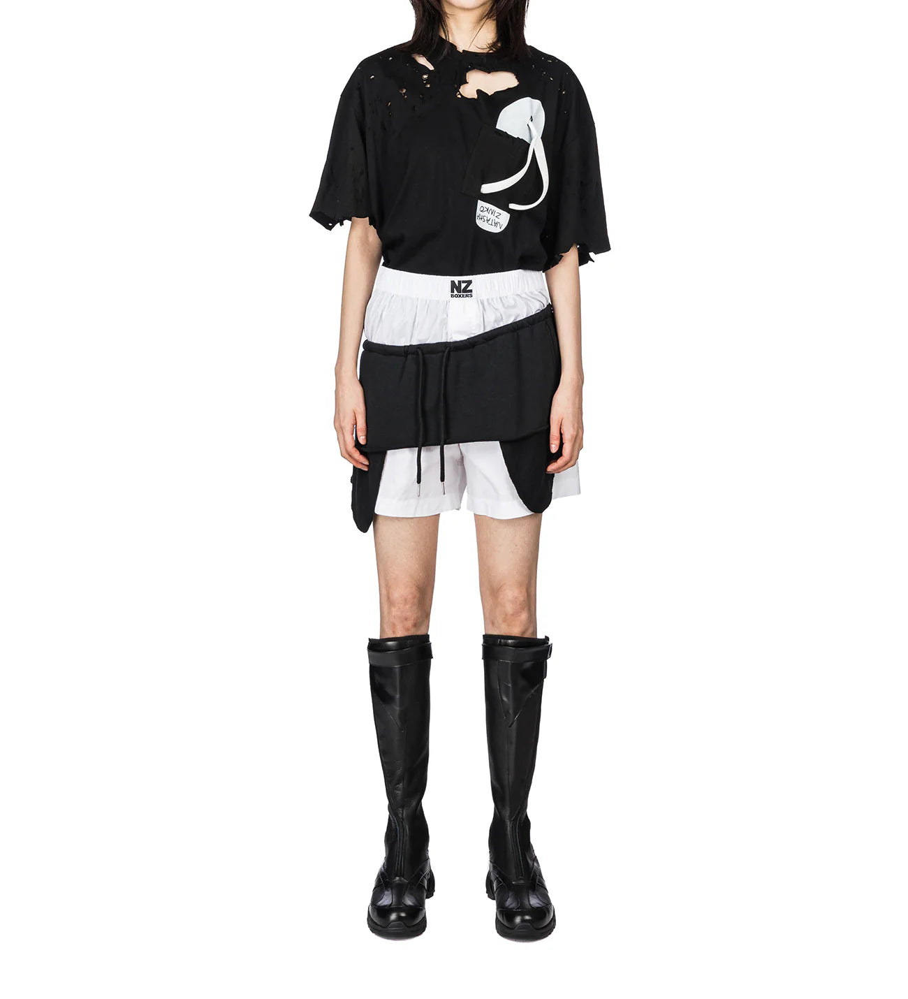 MINI INSIDE OUT SHORTS/SKIRT