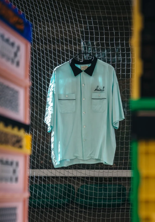 SAINT MXXXXXX BOWLING SHIRT
