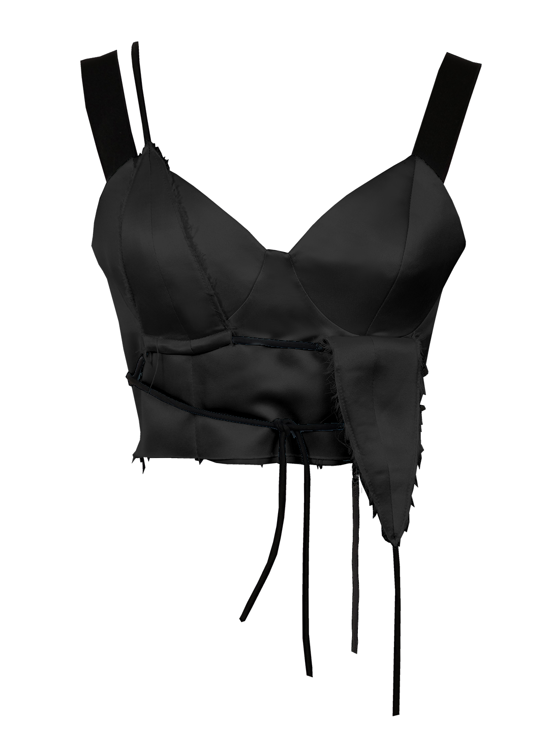 BRA TOP BLACK