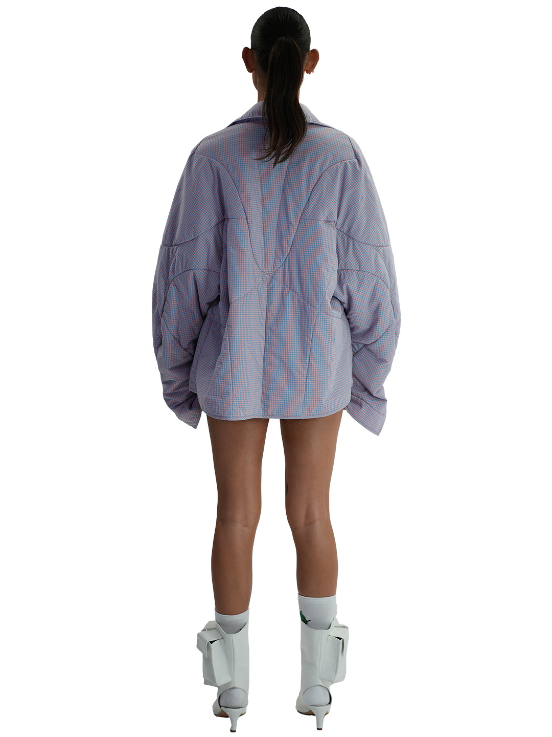 Cotton Muscle Mini Skirt