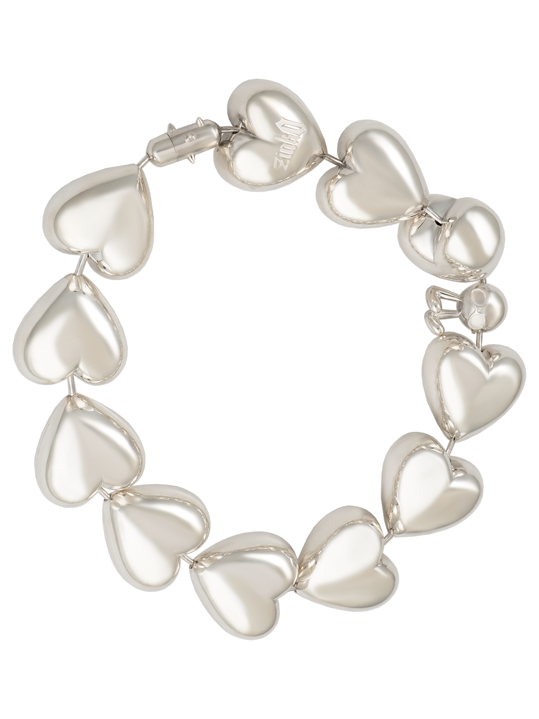 Giant Hearts Necklace