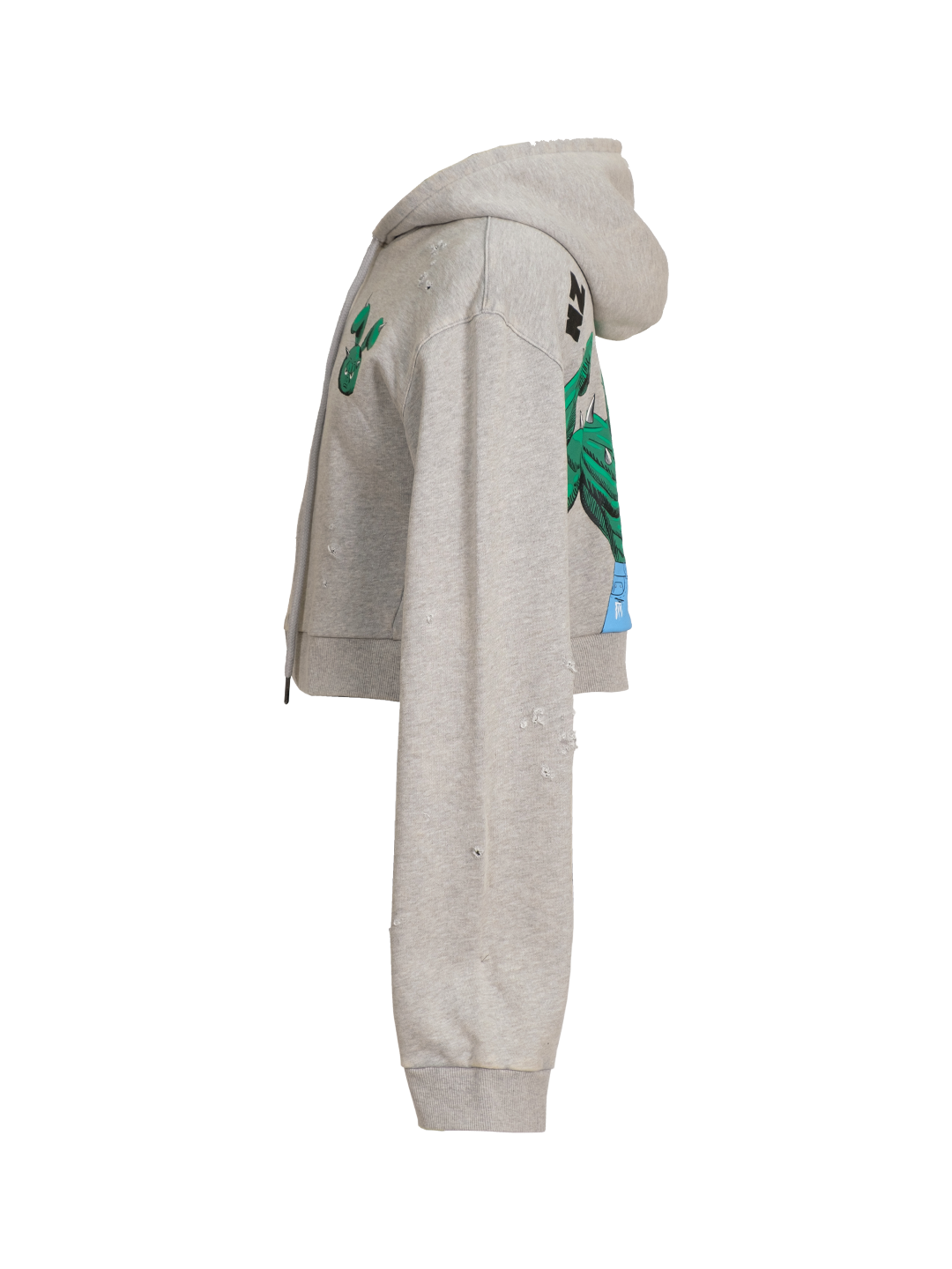 NZ Original Jeans Cropped Hoodie