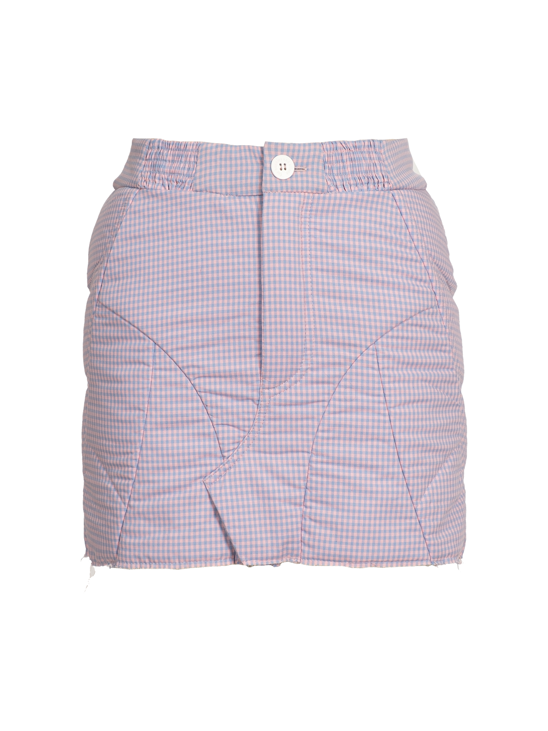 Cotton Muscle Mini Skirt
