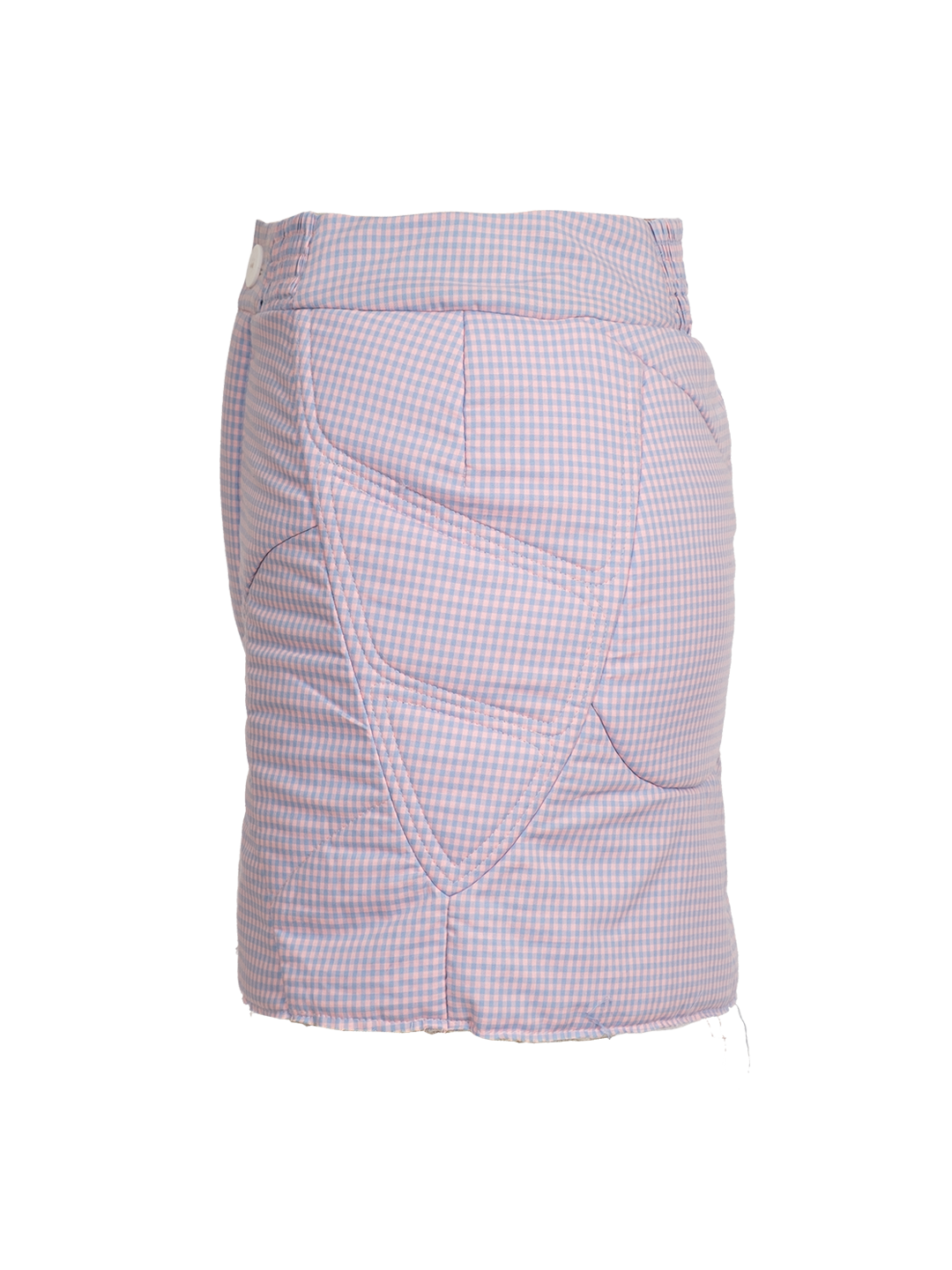 Cotton Muscle Mini Skirt