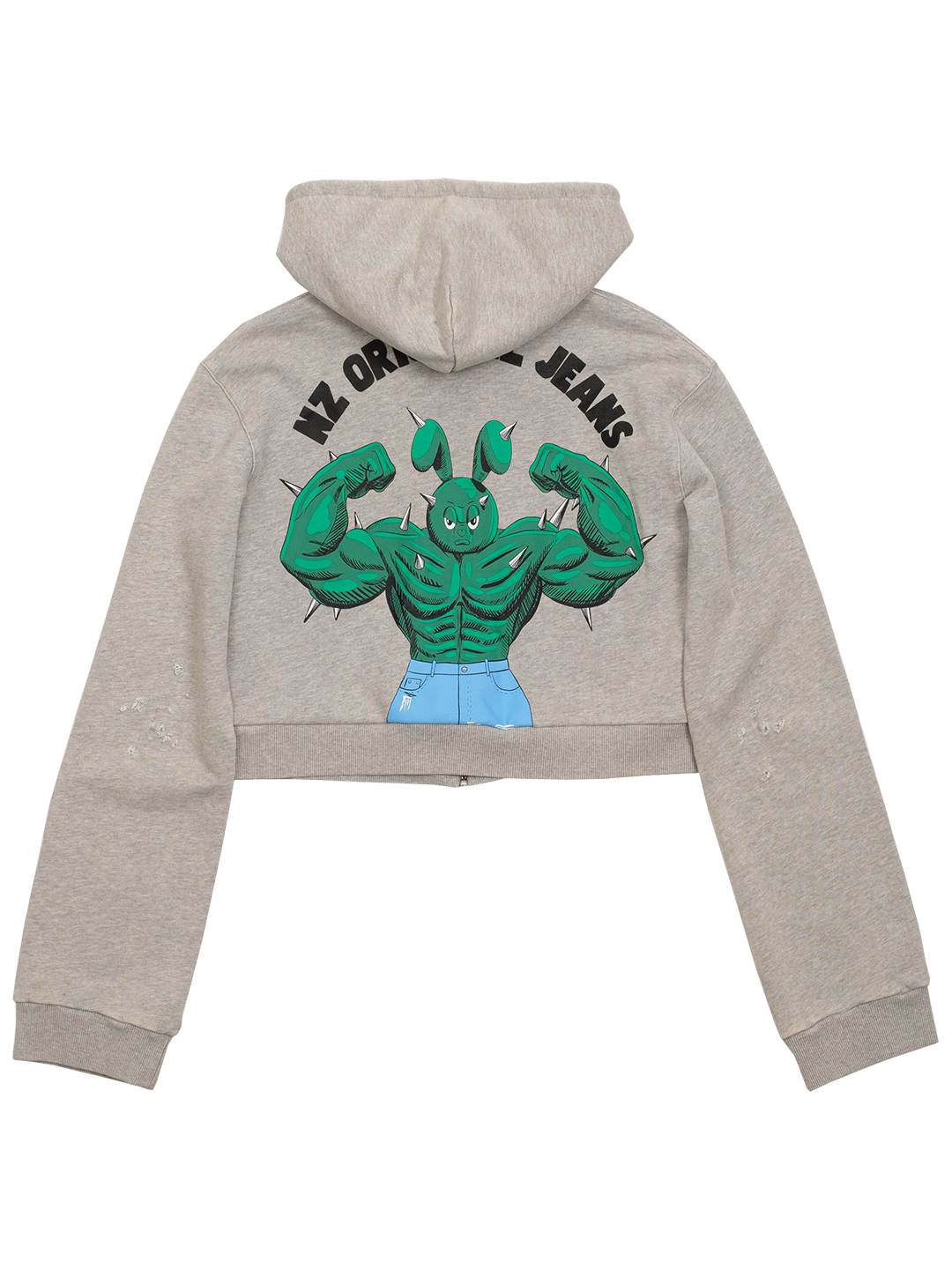 NZ Original Jeans Cropped Hoodie