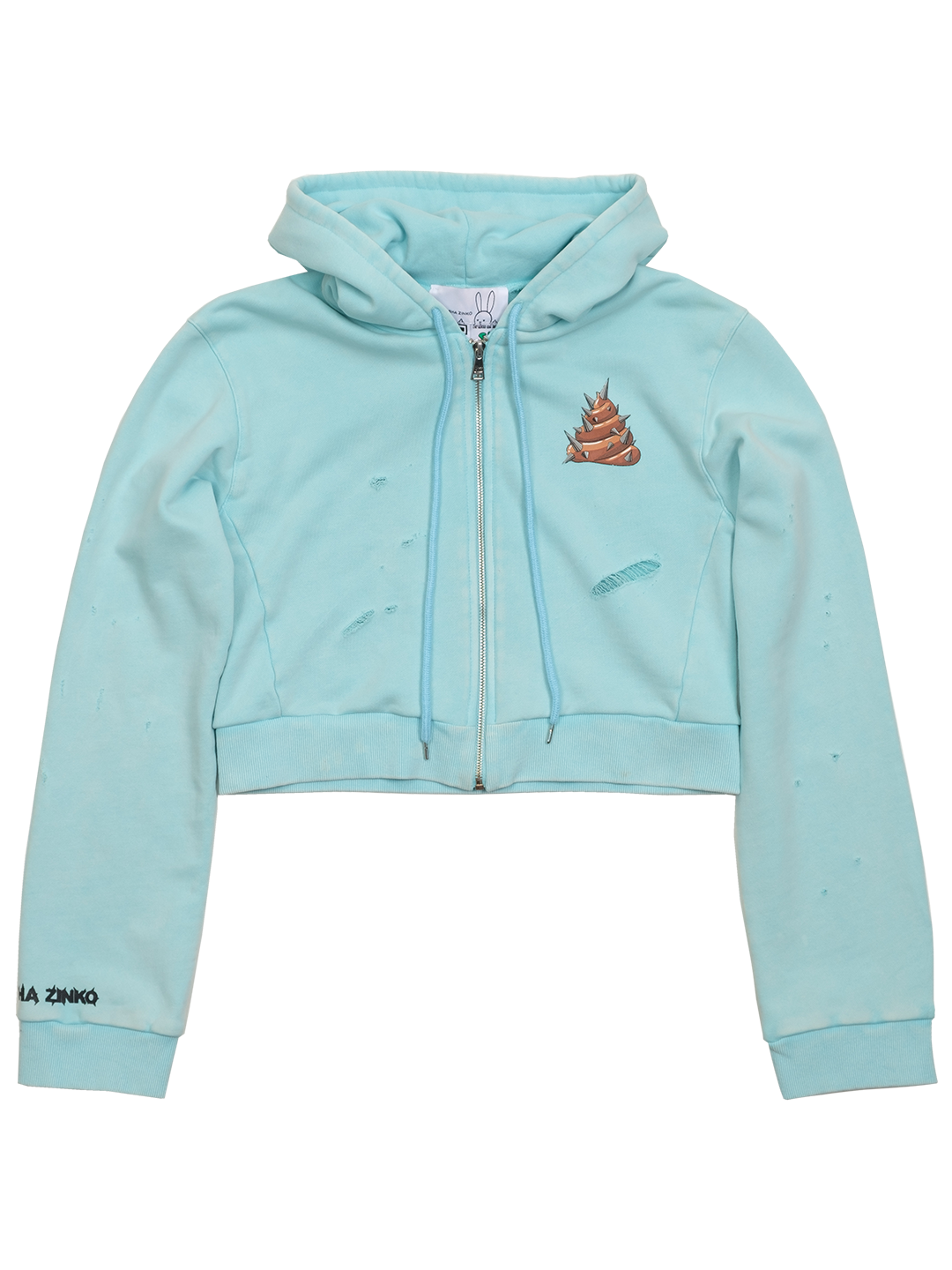 Random Sh*t Cropped Hoodie
