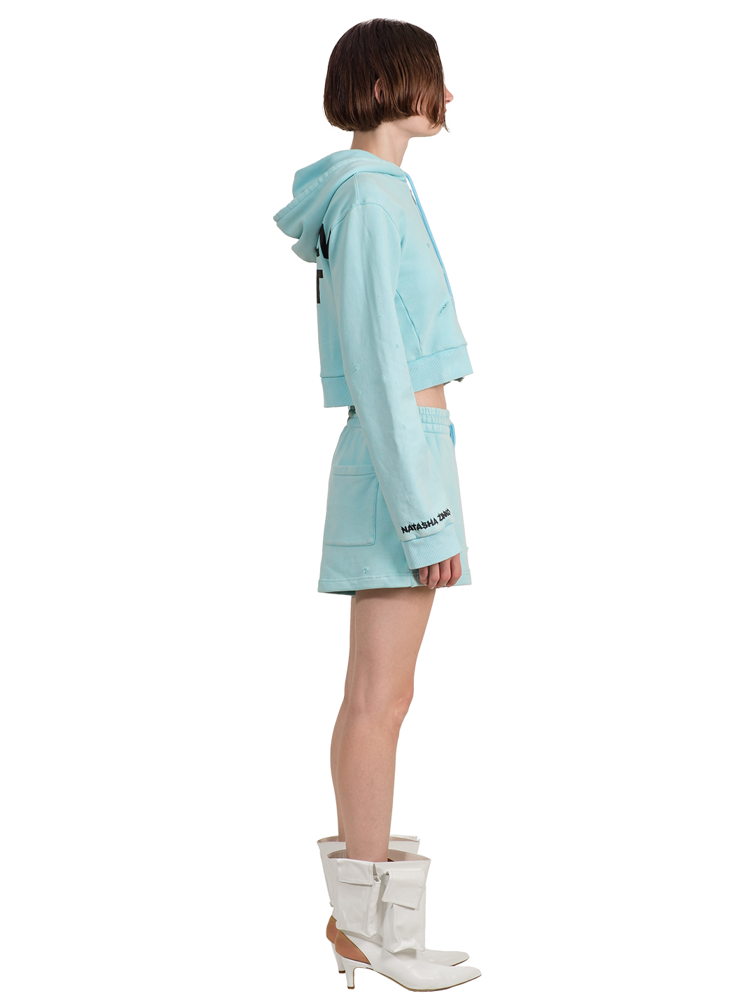 Random Sh*t Cropped Hoodie