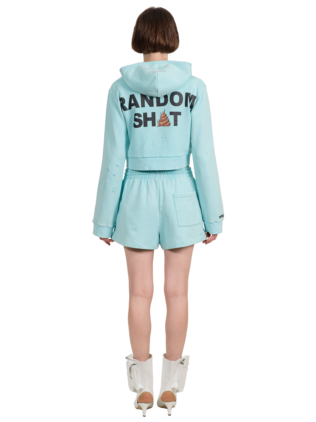 Random Sh*t Cropped Hoodie