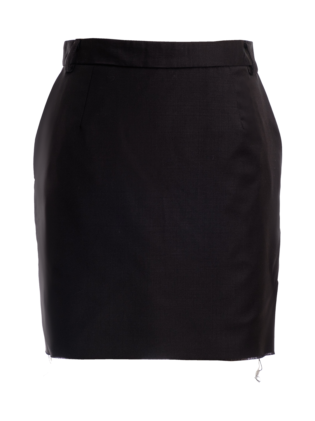 Wool Midi Skirt