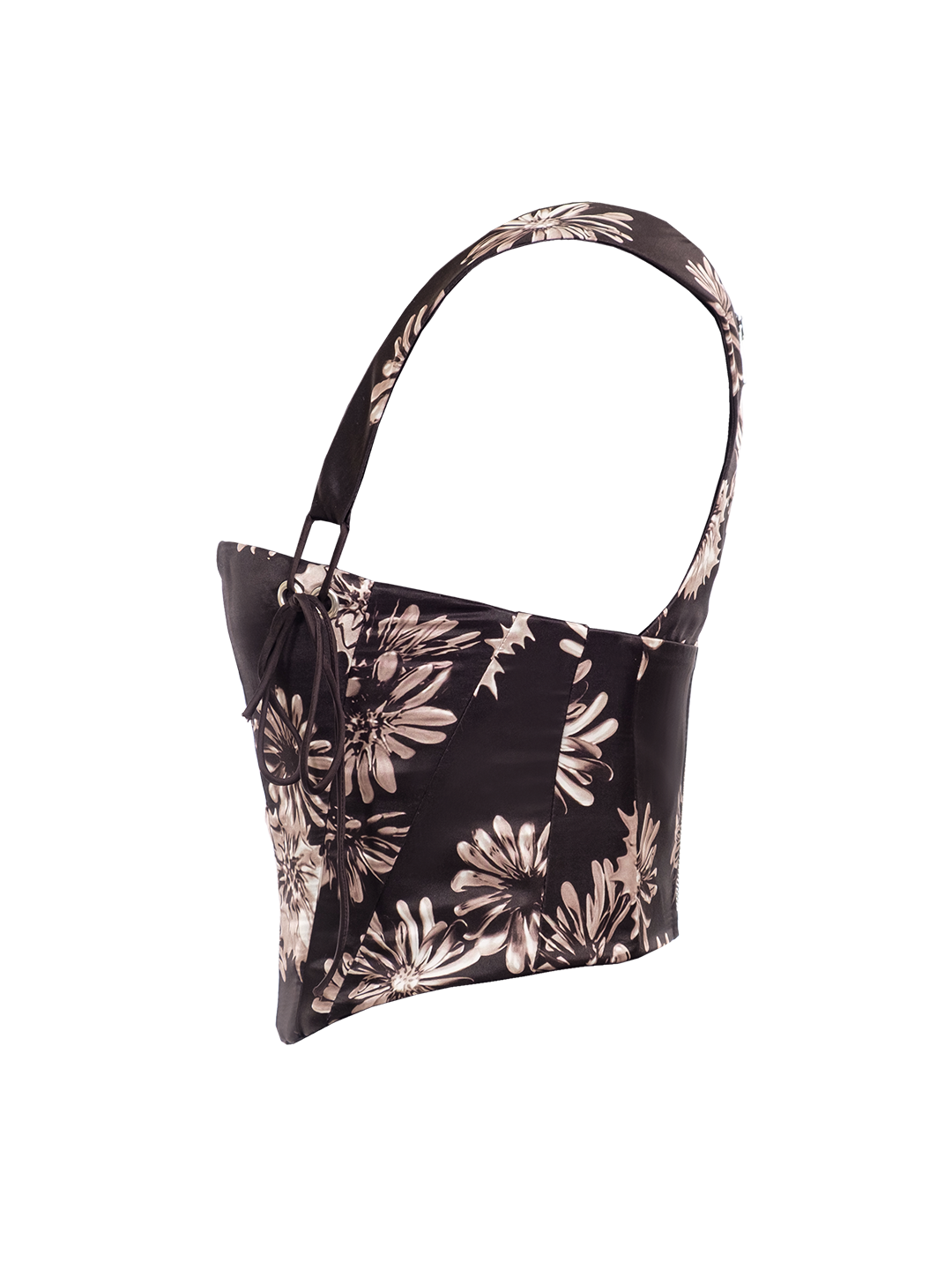 Floral Print Corset