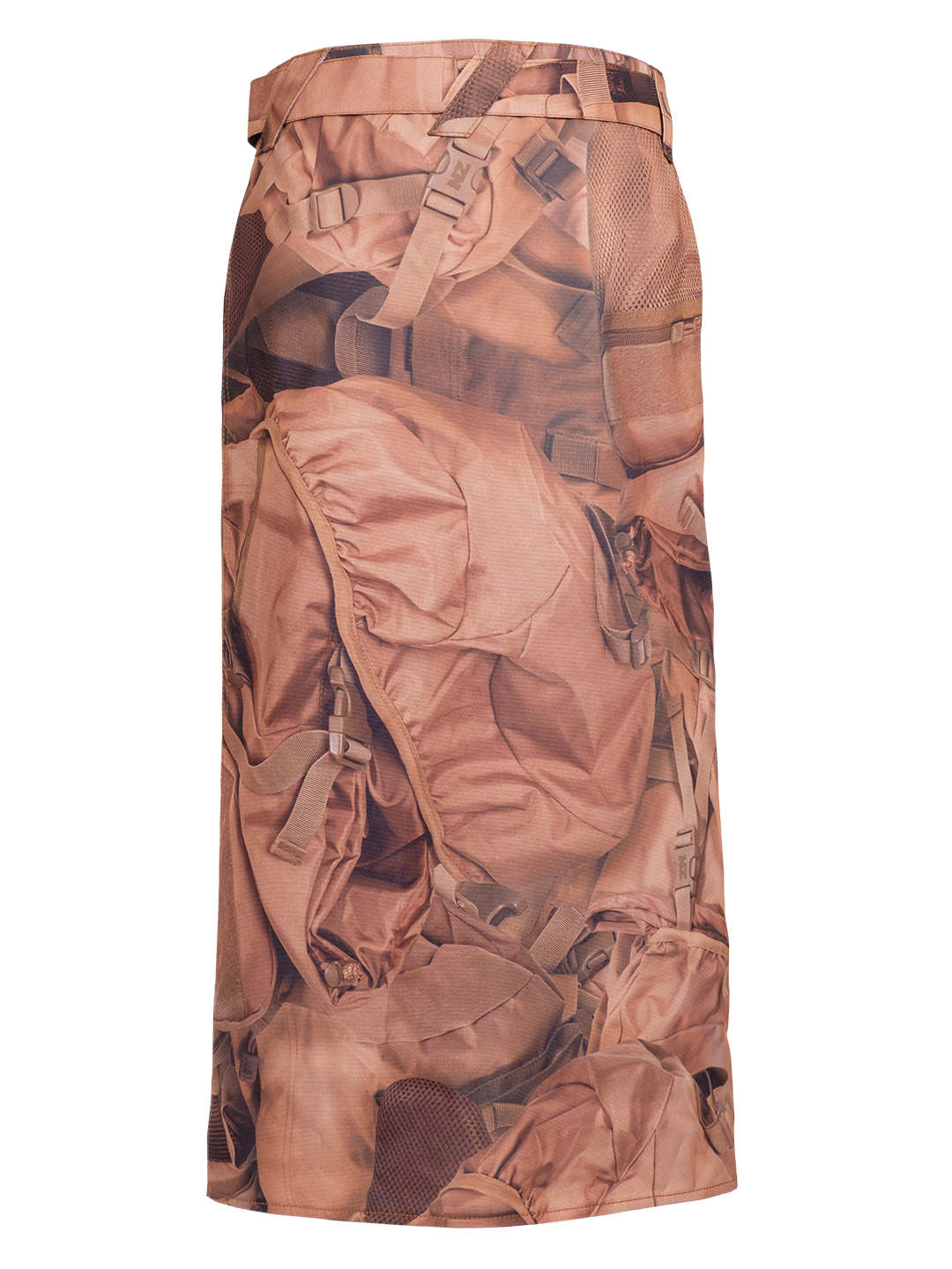 PRINTED MIDI SKIRT