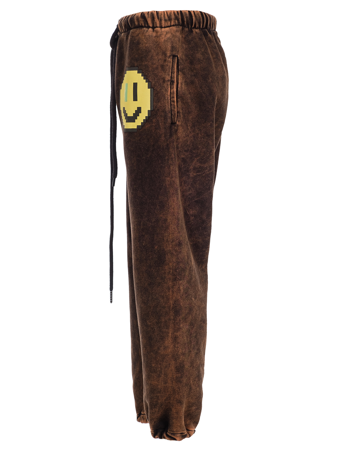 PIXEL SMILEY PRINT JOGGERS