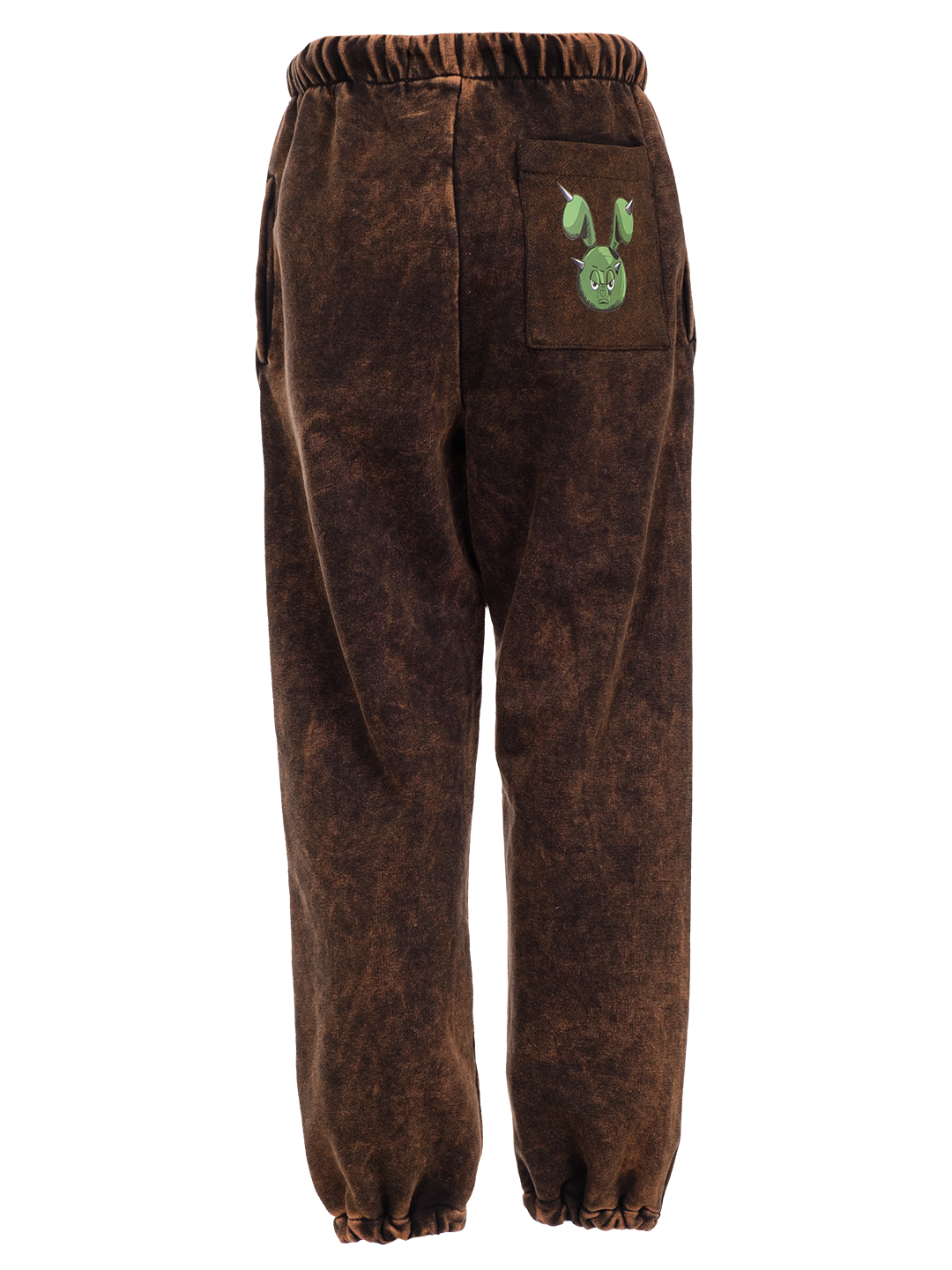 PIXEL SMILEY PRINT JOGGERS
