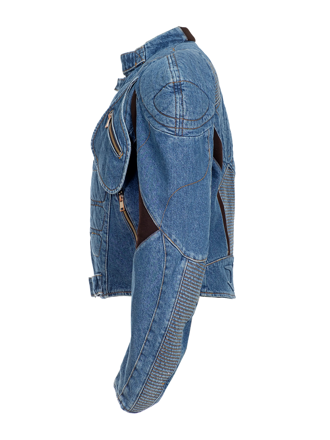 DENIM MUSCLE JACKET