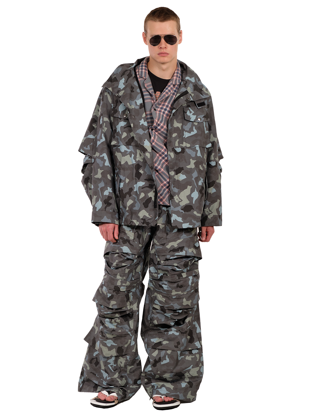 SPLOTCHED JACKET