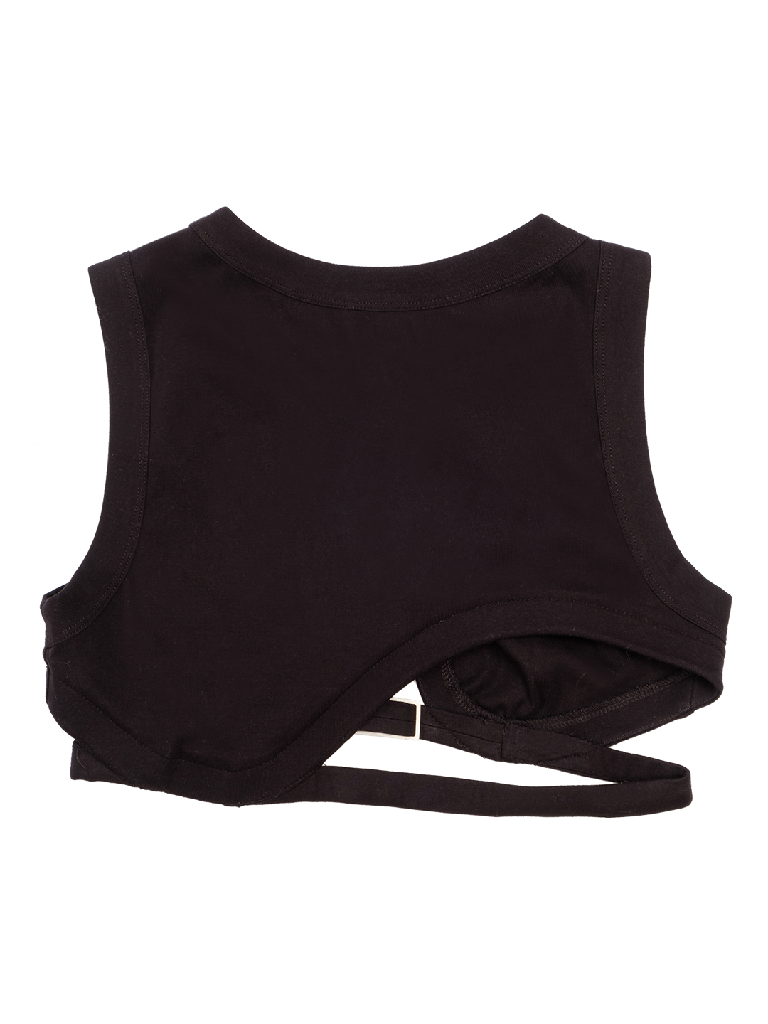 Jersey Cut Out Top