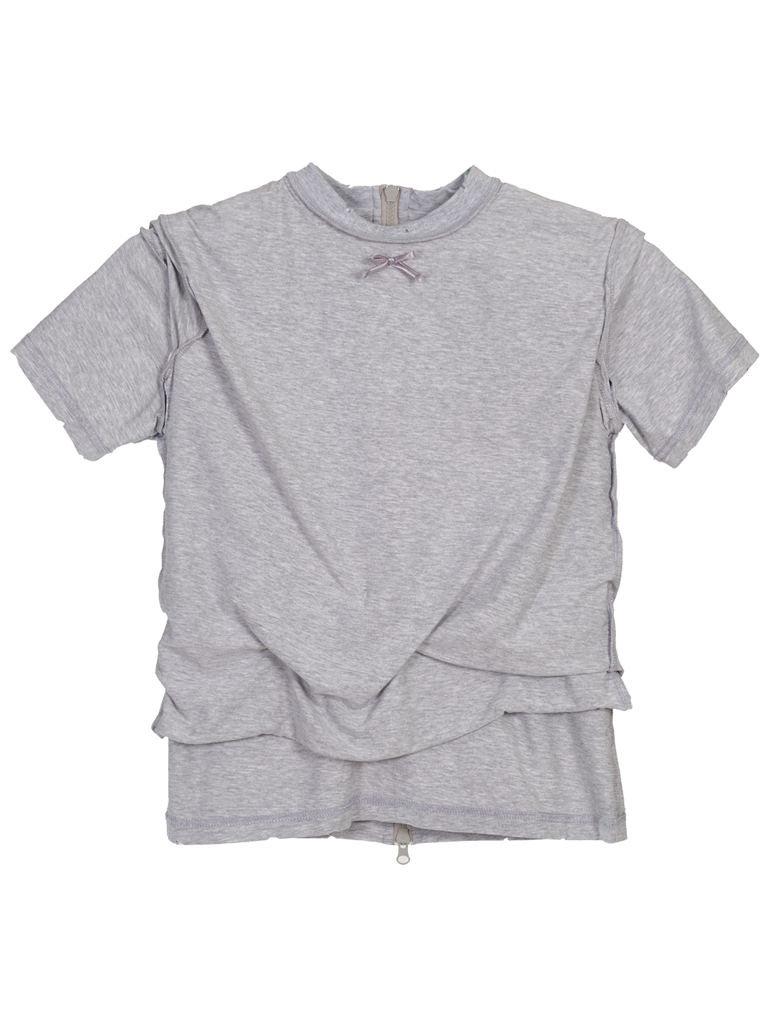 DOUBLE T-SHIRT GREY