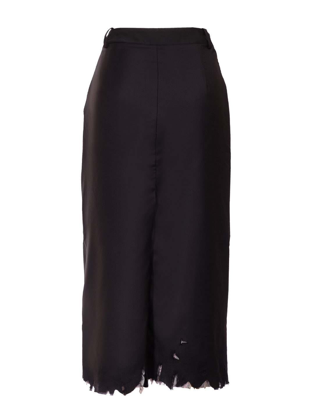 Long Destroyed Office Skirt