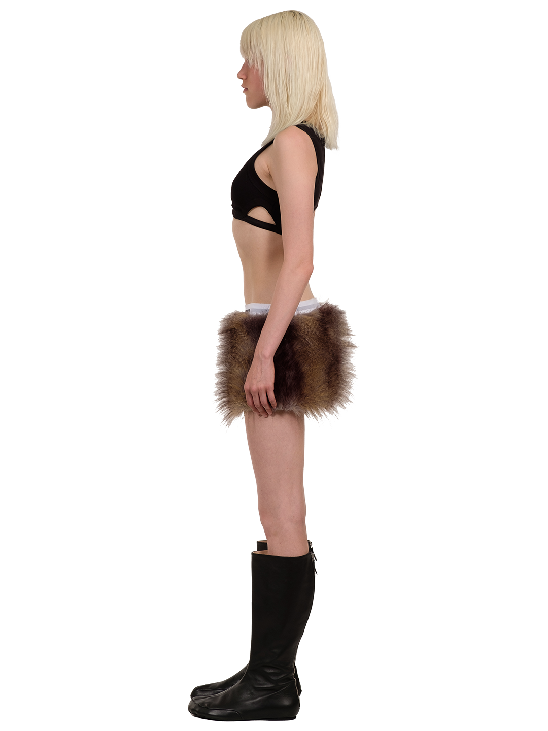 Jersey Cut Out Top