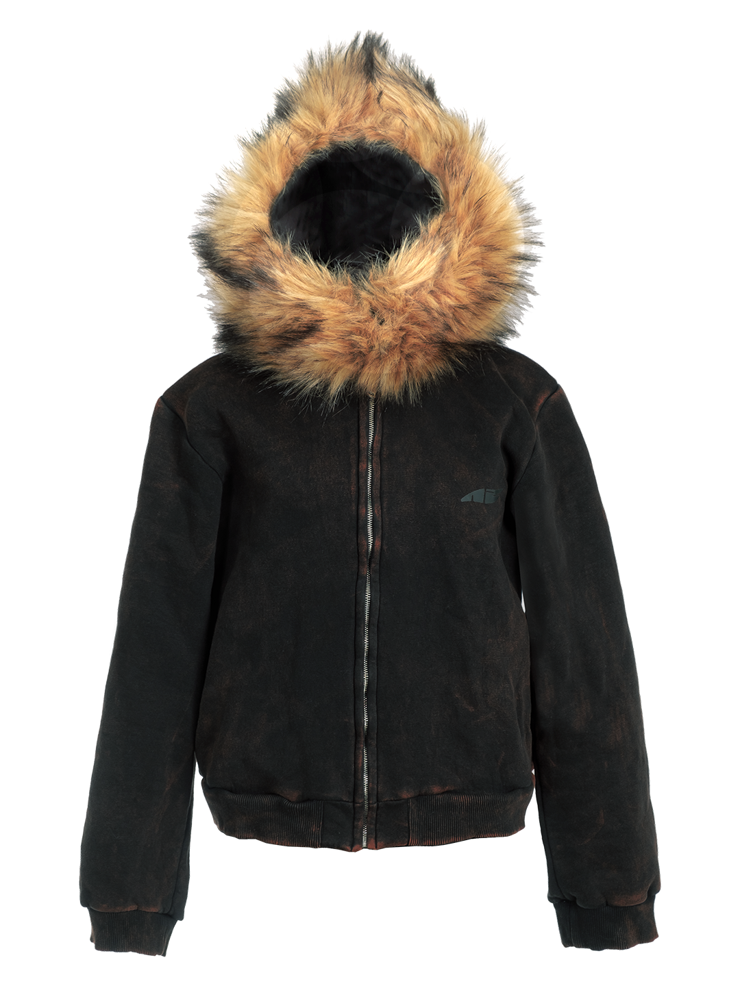 TREATED ALIEN FUR HOODY