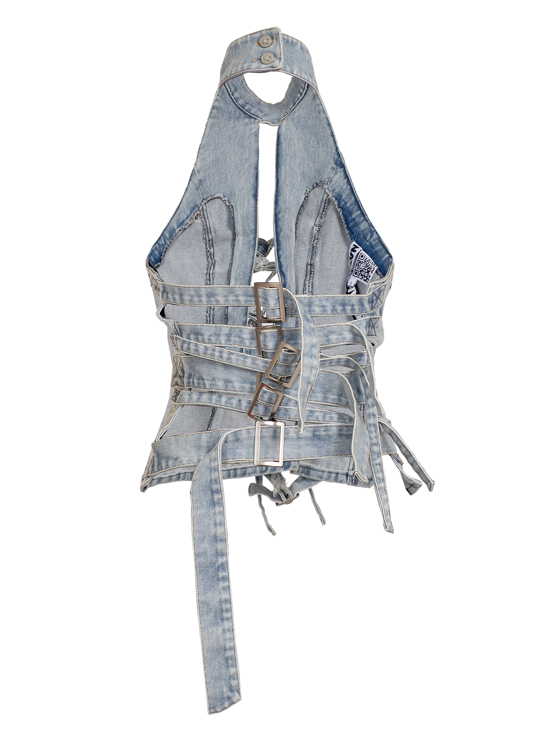TREATED STRAPPED-IN TOP