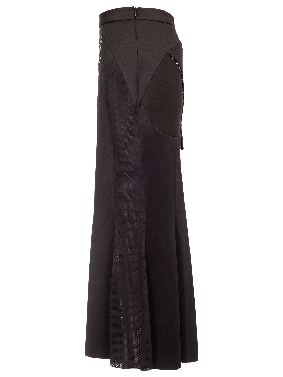 Godet Midi Skirt
