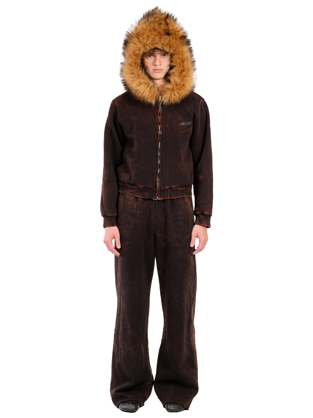 TREATED ALIEN FUR HOODY
