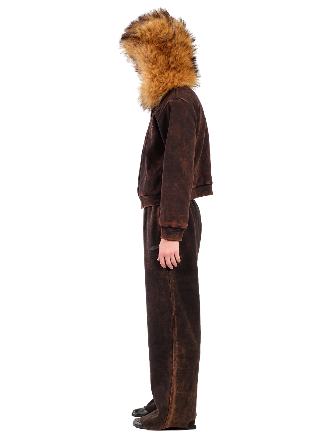 TREATED ALIEN FUR HOODY