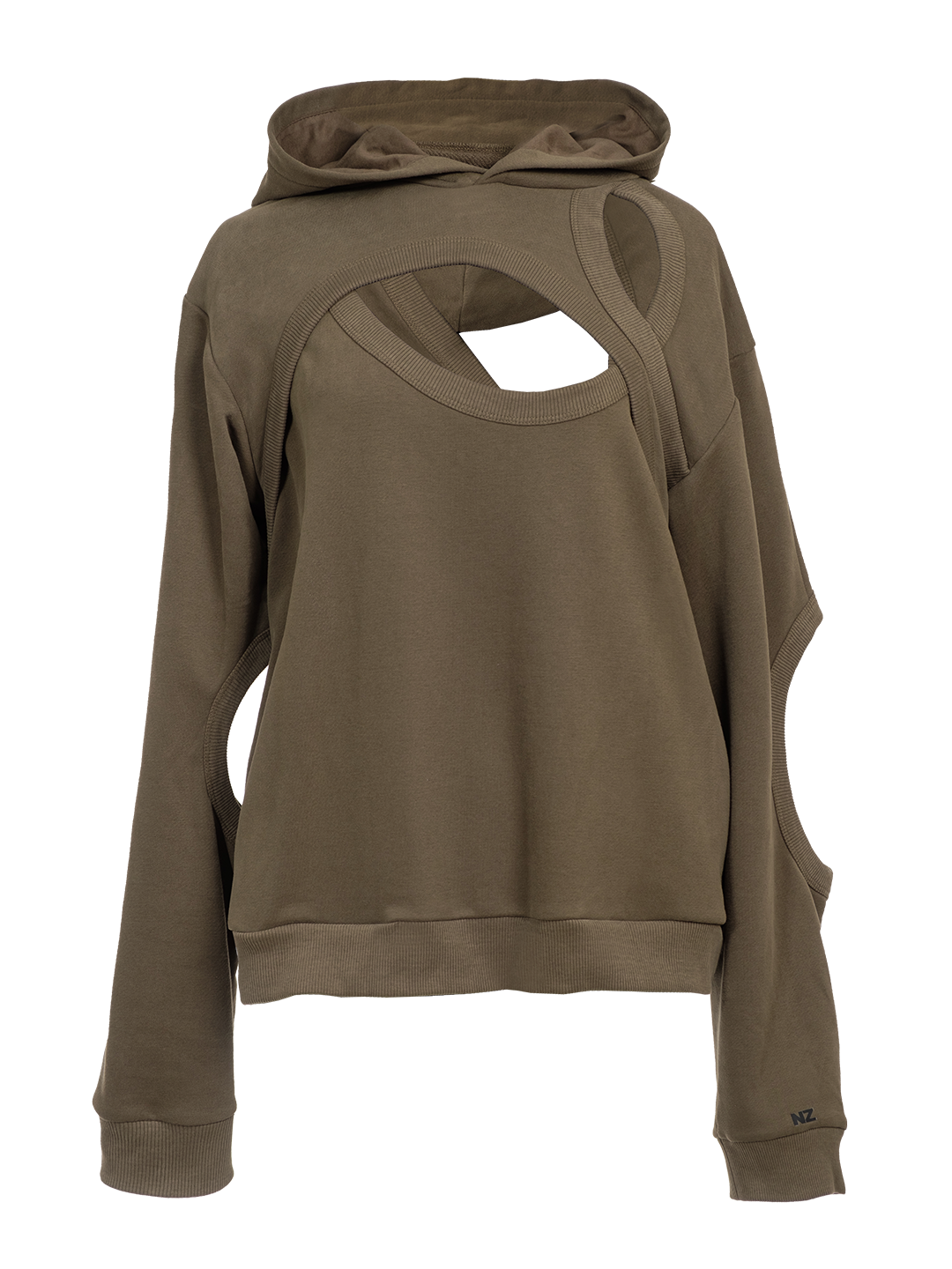 Cut Out Hoodie
