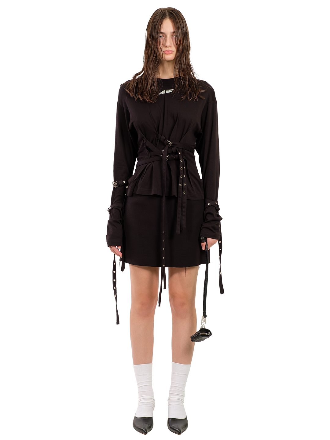 STRAPPED-IN TOP