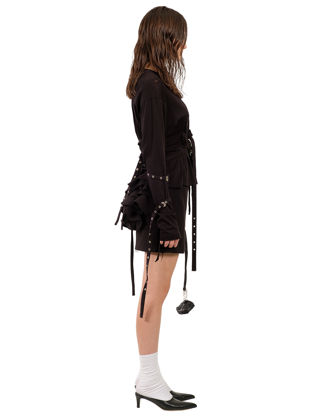 STRAPPED-IN TOP