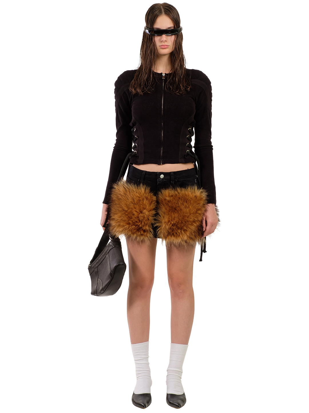 ALIEN FUR SKIRT