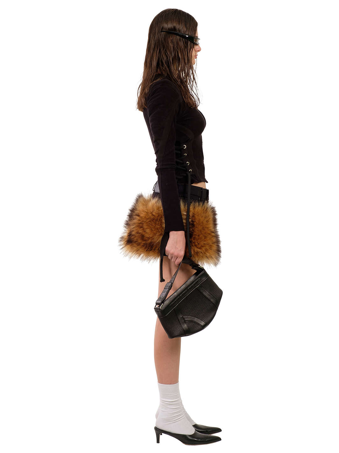 ALIEN FUR SKIRT