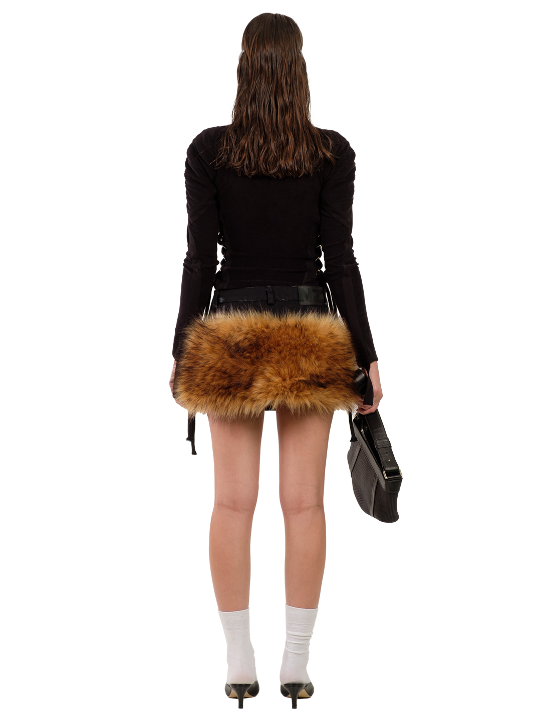 ALIEN FUR SKIRT