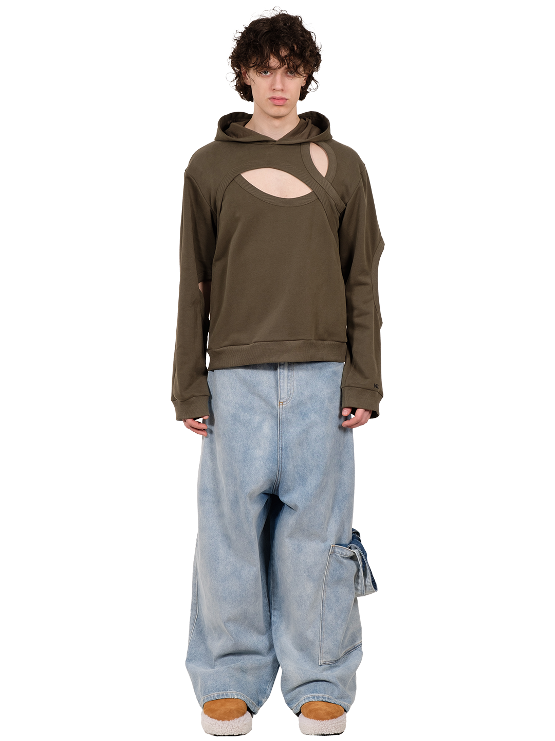 Cut Out Hoodie