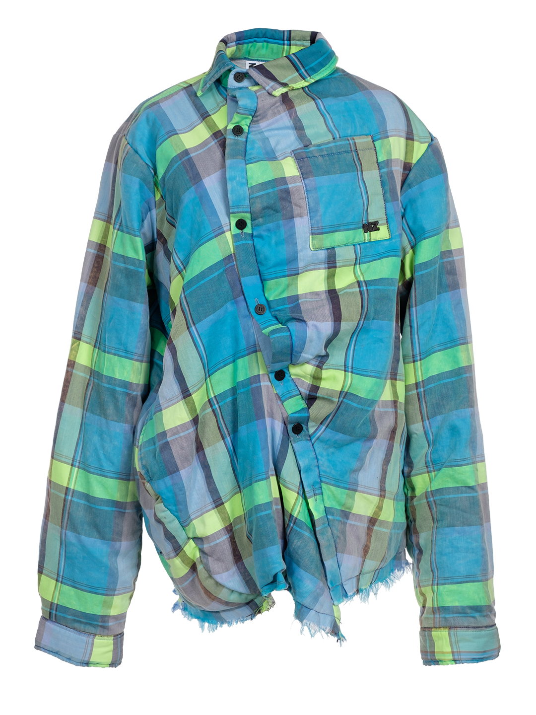 TWISTED PADDED SHIRTJACKET