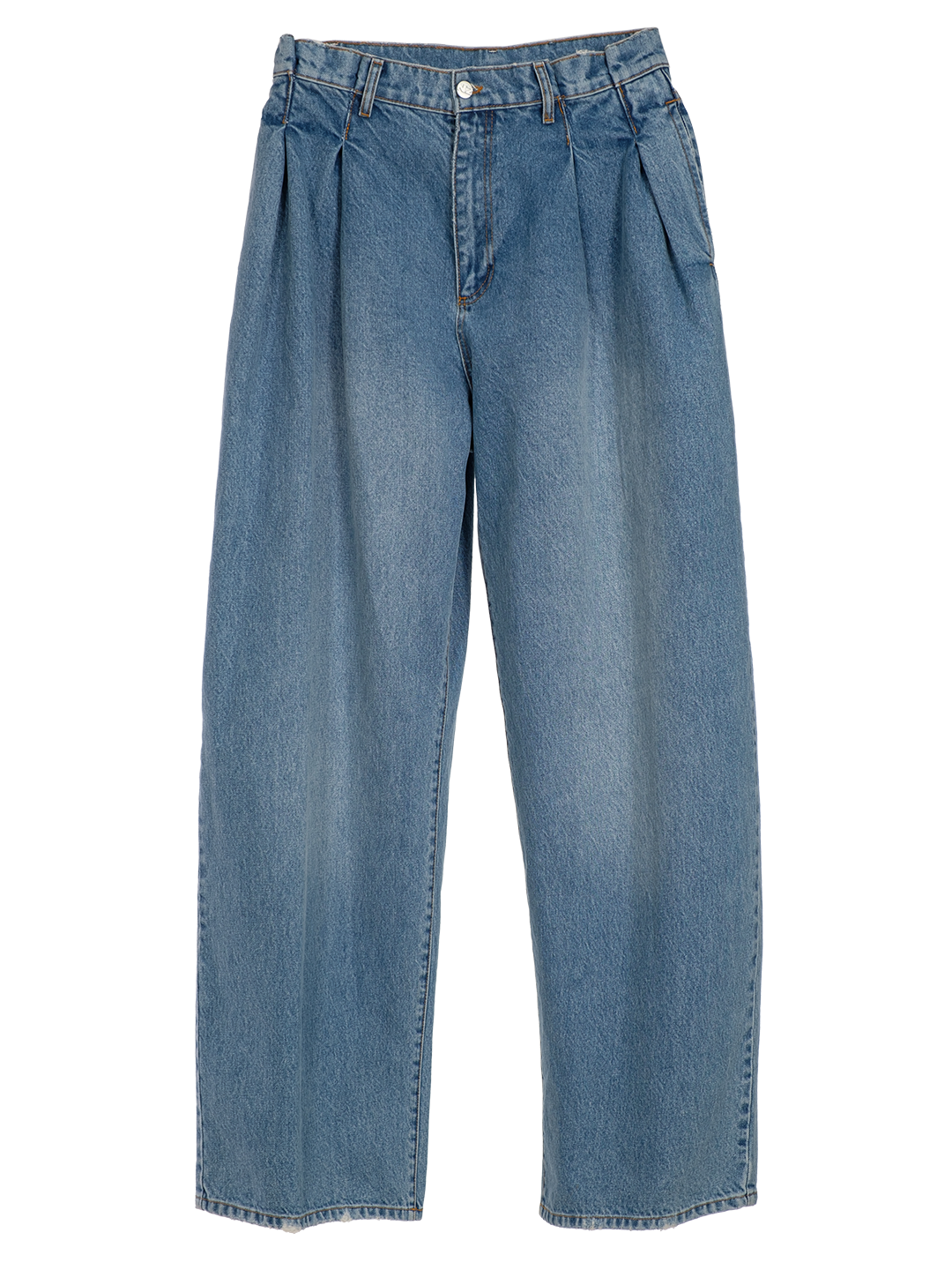 PLEATED JEANS
