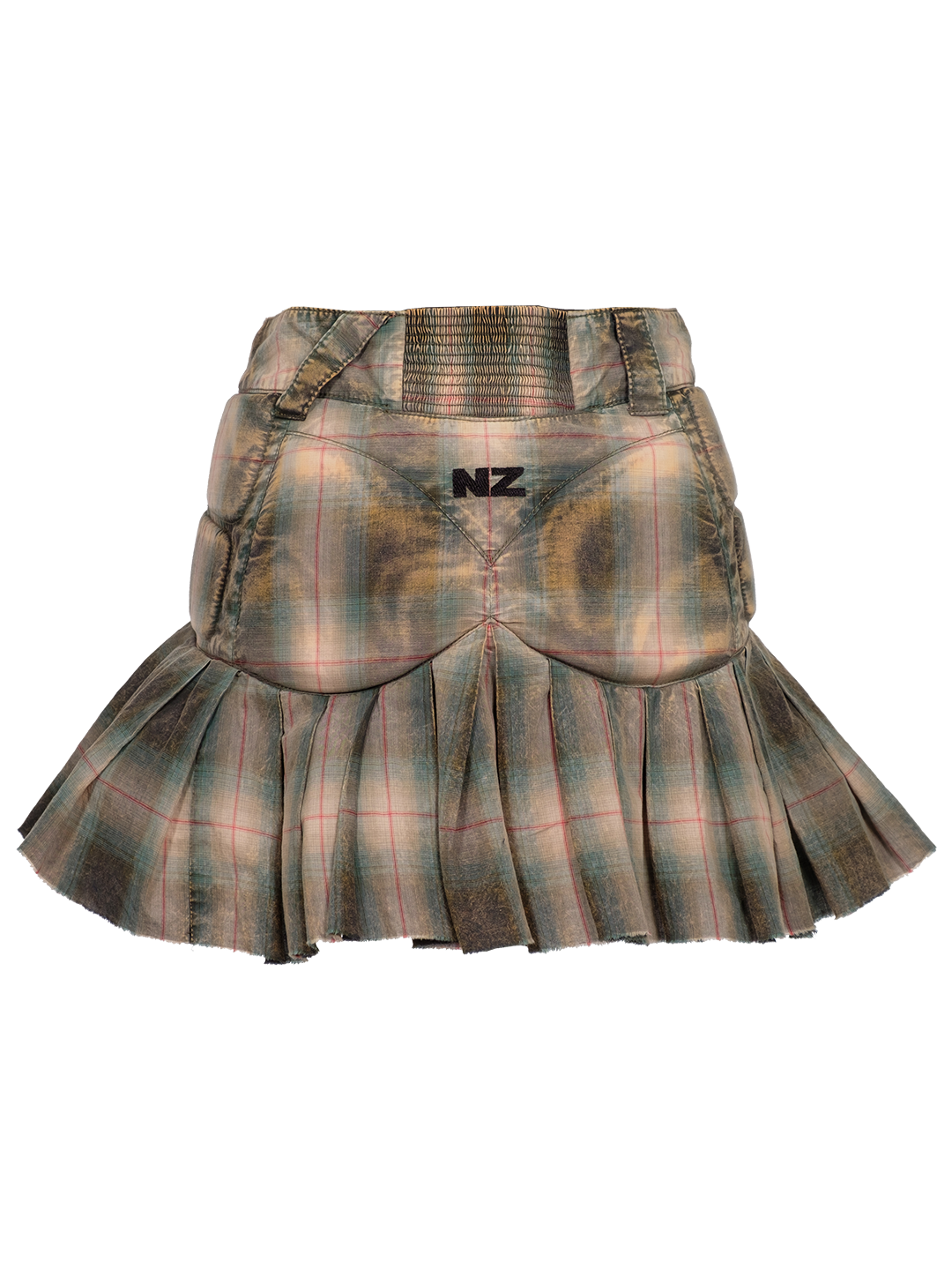 UPCYCLED MINI MOTO SKIRT