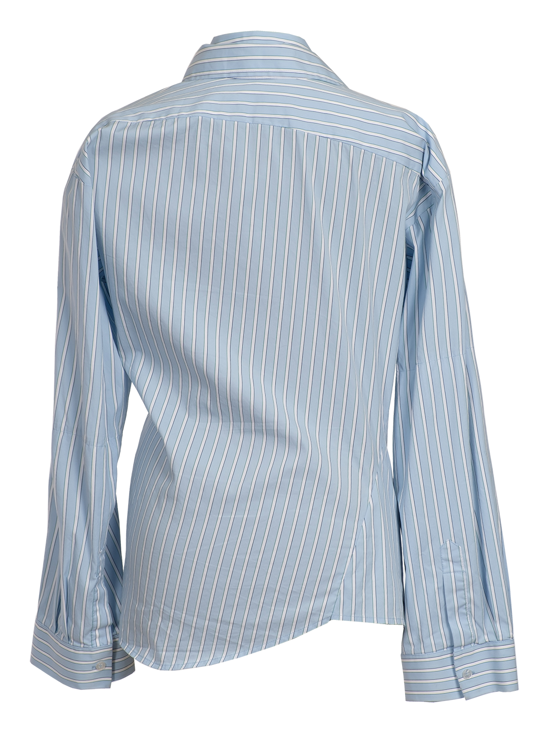 TWISTED DOUBLE COTTON SHIRT