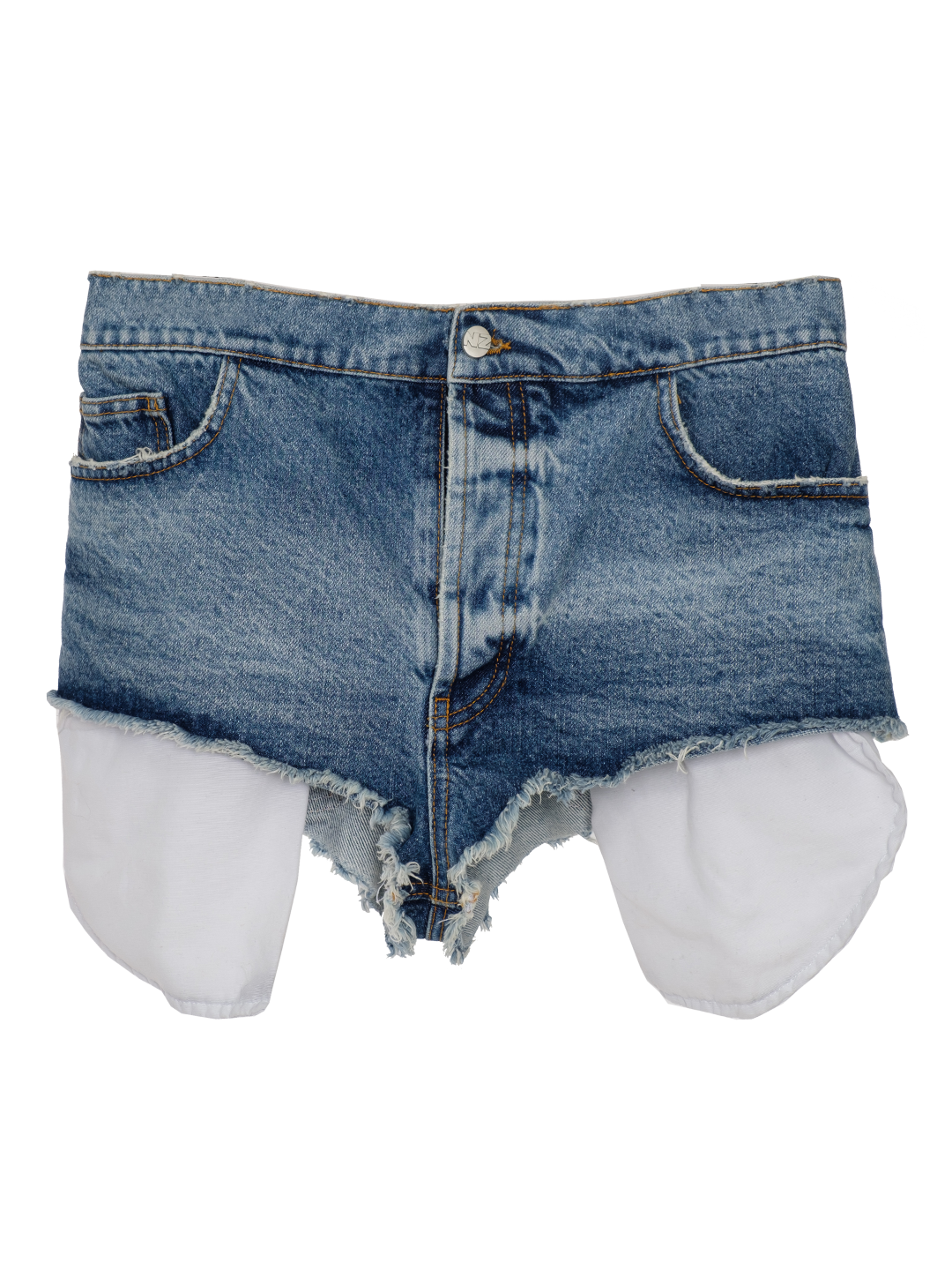 DENIM MINI SHORTS