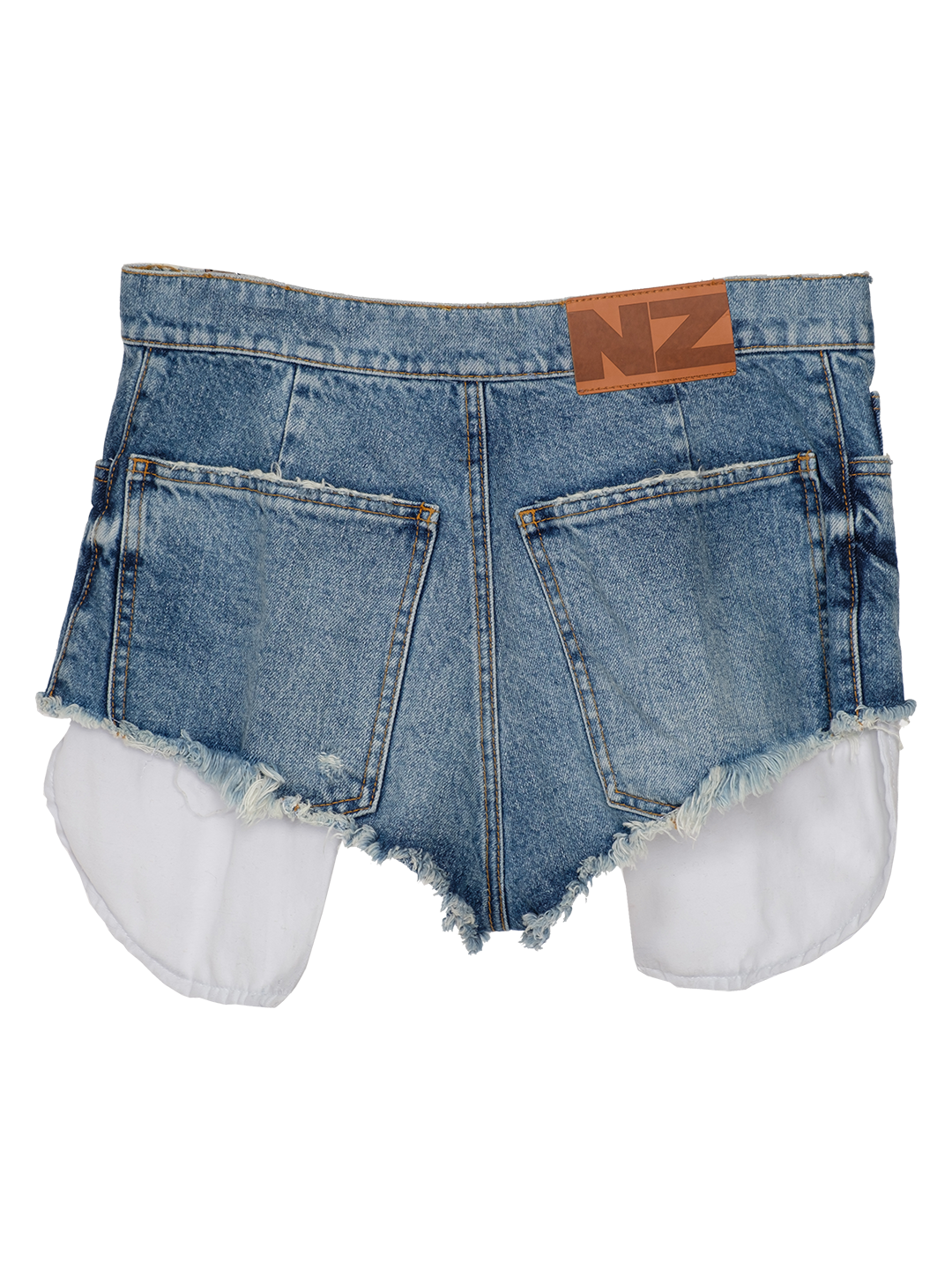 DENIM MINI SHORTS