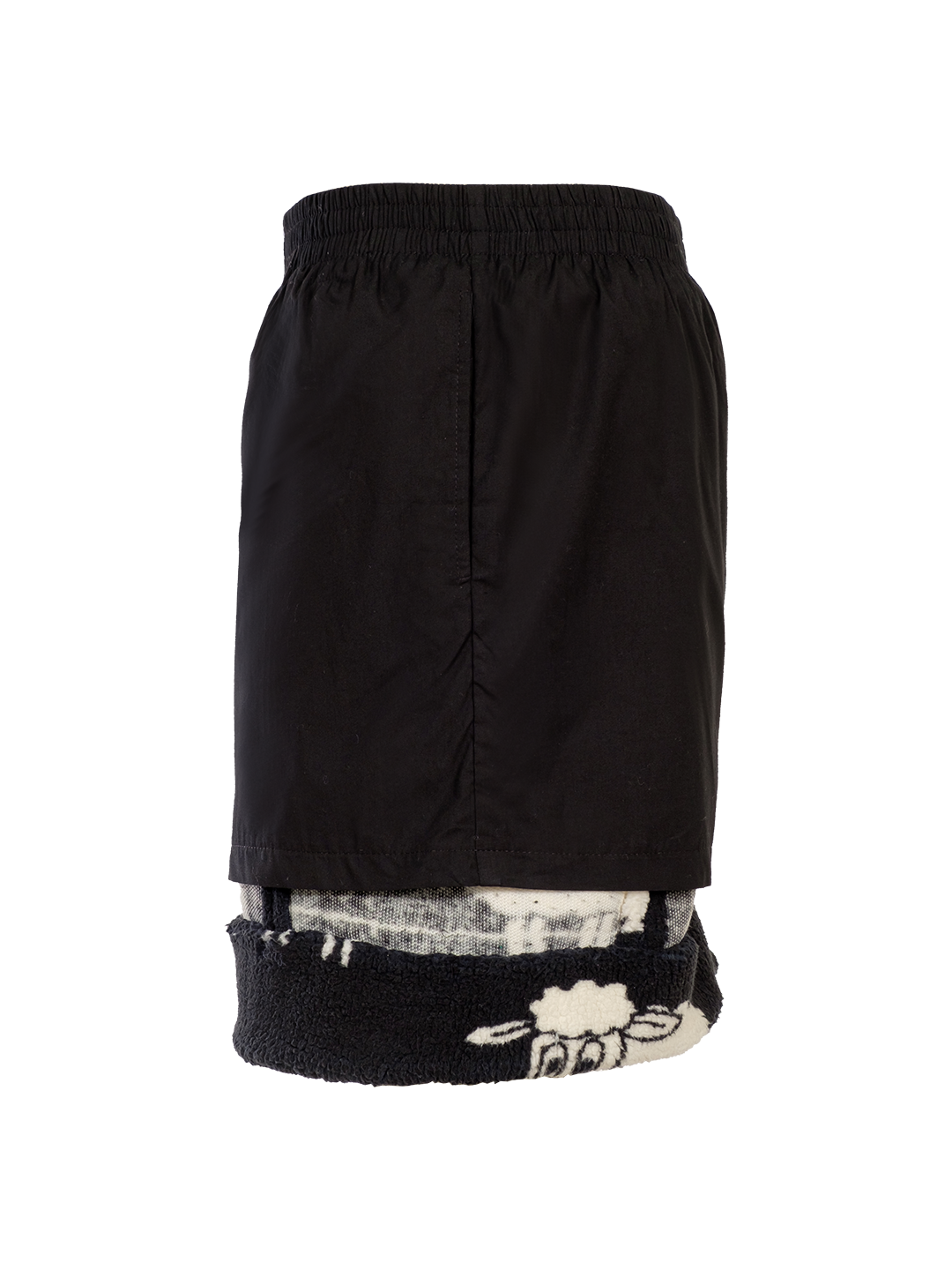REVERSED UPCYCLED DOUBLE BOXERS