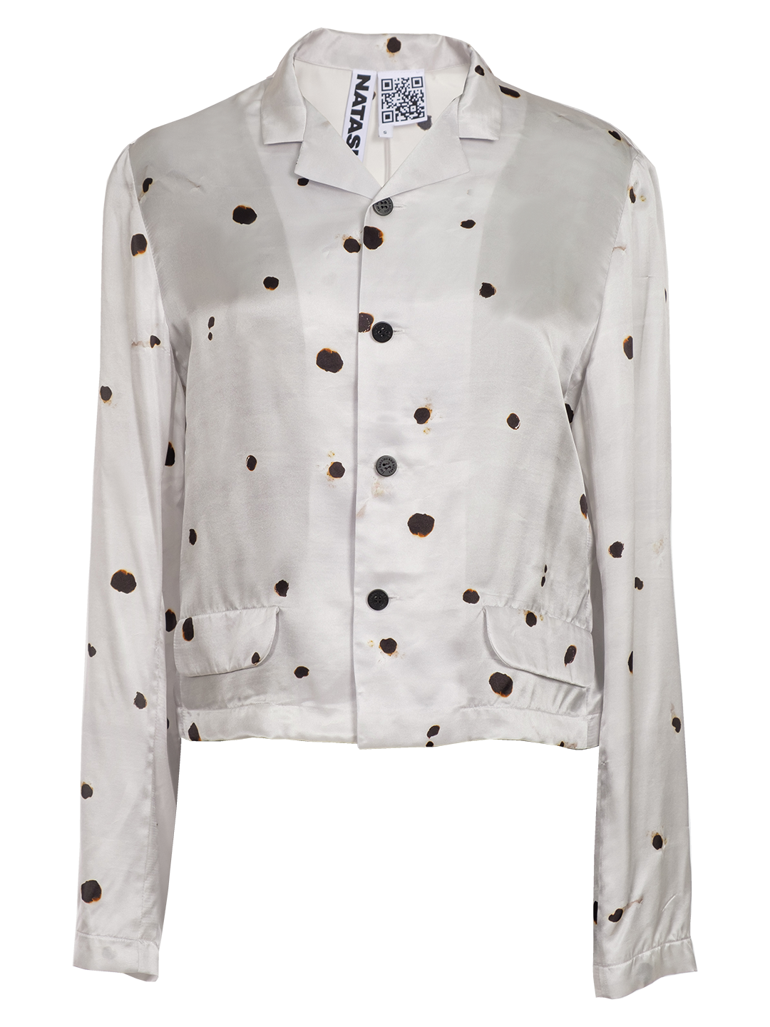 POLKA DOT SHIRT JACKET