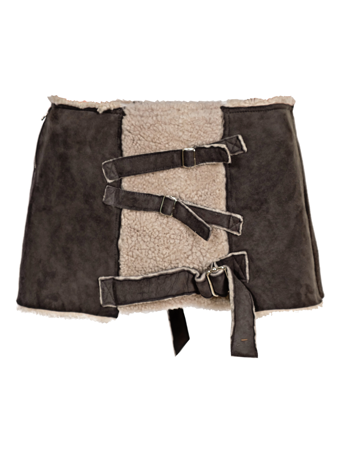 STRAPPED-IN MINI SKIRT
