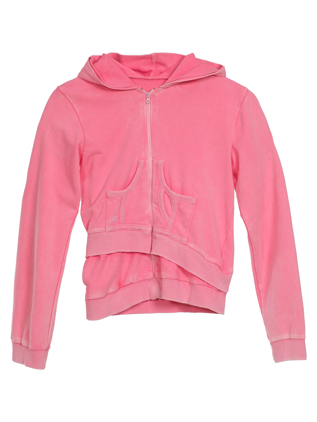 PINK DOUBLE HOODIE